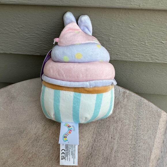 Squishmallows Aligail the Easter Cupcake Plush Stuffed Toy Small New - Picture 6 of 9